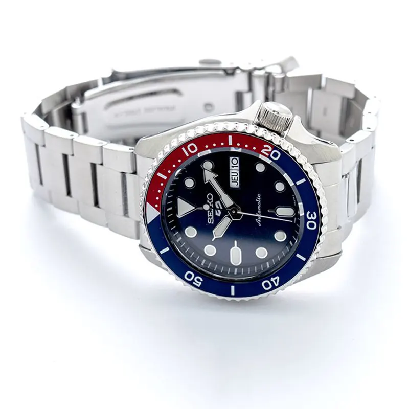 Seiko 5 Sports Automatic Pepsi Blue Dial Men's Watch | SRPD53K1